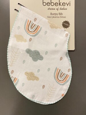 Wholesale Baby Muslin Burping Cloth 0-9M Bebek Evi 1045-BEVİ-873 Gray