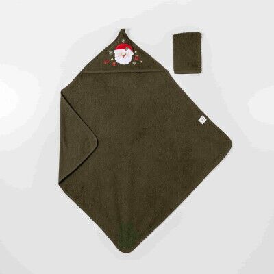 Wholesale Baby Unisex 2-Piece Set with Scrub Mitt and Towel 80*80 Ramel Kids 1072-510 - Ramel Kids (1)