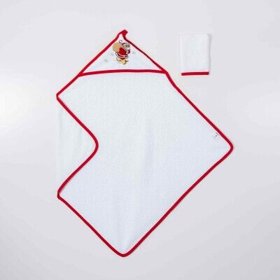 Wholesale Baby Unisex 2-Piece Set with Scrub Mitt and Towel 80*80 Ramel Kids 1072-511 - Ramel Kids