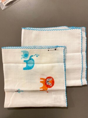 Wholesale Baby Unisex Handkerchief STD Bebek Evi 1045-BEVİ-872 Turquoise