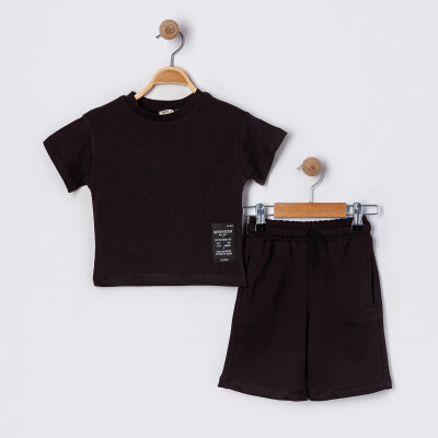 Wholesale Boys' 2-Piece Set 2-5Y Tuffy 1099-TFB-5487 Black