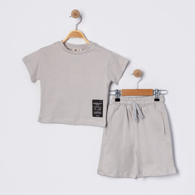 Wholesale Boys' 2-Piece Set 2-5Y Tuffy 1099-TFB-5487 Gray