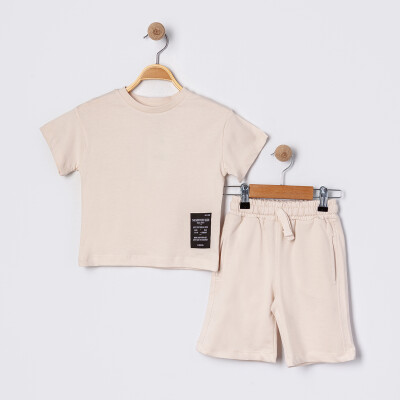 Wholesale Boys' 2-Piece Set 2-5Y Tuffy 1099-TFB-5487 Beige