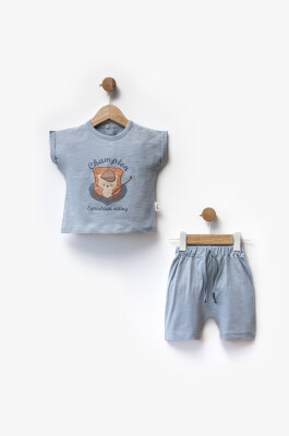 Wholesale Boys' 2-Piece Set 6-24M Flexi Baby 2063-216430 Dark Blue
