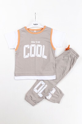Wholesale Boys 2-Piece T-Shirt and Sweatpants Set 2-5Y Tuffy 1099-8568 - Tuffy (1)