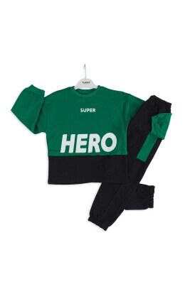 Wholesale Boys 2-Piece Tracksuit Set 10-13Y Tuffy 1099-6853 Benetton