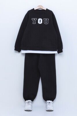 Wholesale Boys 2-Piece Tracksuit Set 10-13Y Tuffy 1099-856 - Tuffy