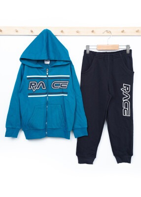 Wholesale Boys 2-Piece Tracksuit Set 3-6Y Elnino 1025-21701 Oil