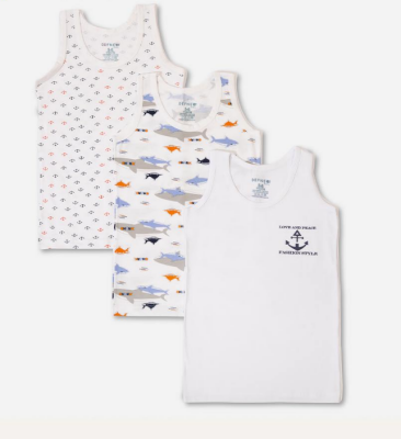 Wholesale 3-Piece Boys Athlete 3-12YDefne 1064-DFN-A032-22 - Defne