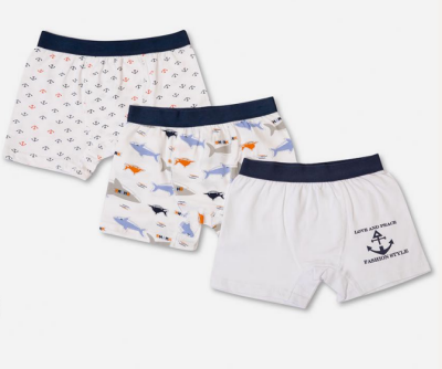 Wholesale 15-Piece Boys Boxer 3-12YDefne 1064-DFN-B032-22 - Defne