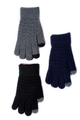 Wholesale Boys 6-Piece Gloves 9-12Y kitti 1085-K23240-04 - kitti