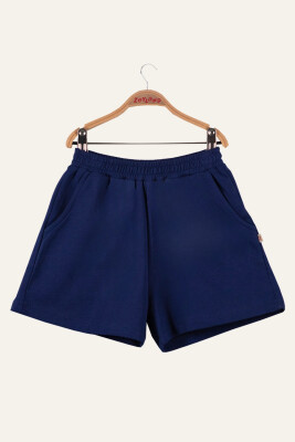 Wholesale Boys' Basic Combed Shorts 1-14Y Zeyland 1070-251Z4SUR06 Navy 