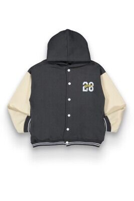 Wholesale Boys Cardigan 10-13Y Tuffy 1099-352 Anthracite Color