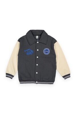 Wholesale Boys Cardigan 10-13Y Tuffy 1099-354 Anthracite Color