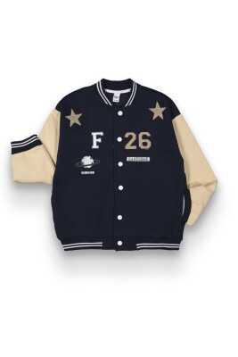 Wholesale Boys Cardigan 10-13Y Tuffy 1099-355 Navy 