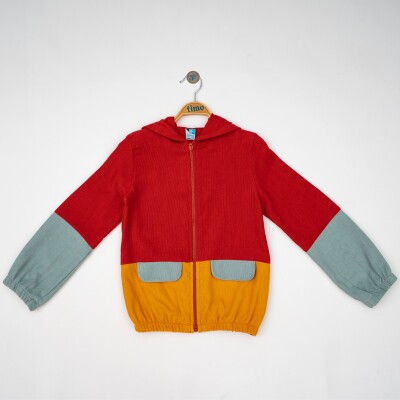 Wholesale Boys Cardigan 2-5Y Timo 1018-T4EDÜ012223582 - Timo (1)