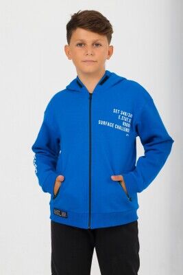 Wholesale Boys Cardigan 9-14Y DMB Boys&Girls 1081-4979 Saxe