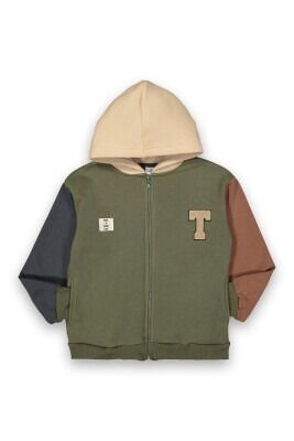 Wholesale Boys Cardigan with Hooded 6-9Y Tuffy 1099-301 - Tuffy