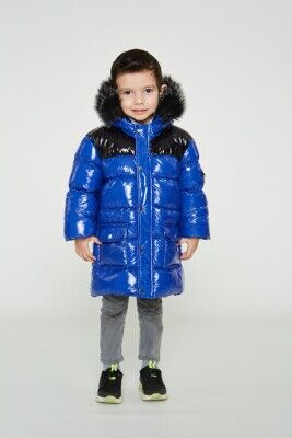 Wholesale Boys Coat 6-14Y Benitto Kids 2007-51242 Blue