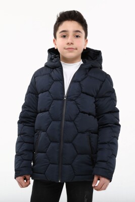 Wholesale Boys Coats 4-14Y Benitto Kids 2007-51280 Navy 