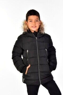 Wholesale Boys Coats 6-14Y Benitto Kids 2007-51248 Black