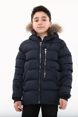 Wholesale Boys Coats 6-14Y Benitto Kids 2007-51271 Navy 