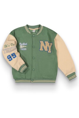 Wholesale Boys Collage Cardigan 6-9Y Tuffy 1099-303 Benetton