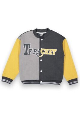 Wholesale Boys College Cardigan 6-9Y Tuffy 1099-302 Anthracite Color
