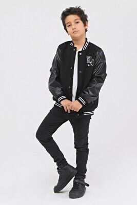 Wholesale Boys College Jacket 6-14Y Benitto Kids 2007-51259 - Benitto Kids