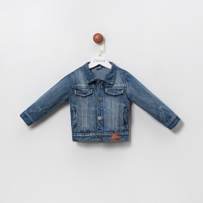 Wholesale Boys Denim Jacket 2-5Y Cumino 1014-CMN3397 - Cumino