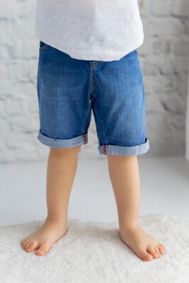 Wholesale Boys Denim Shorts 4-12Y Zeyland 1070-211Z1ALH03 - Zeyland