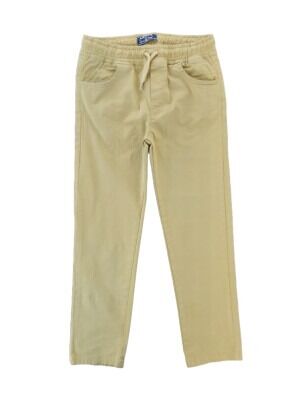Wholesale Boys Elastic Pants 3-8Y Lemon 1015-PFD_3-8_BEJ - Lemon