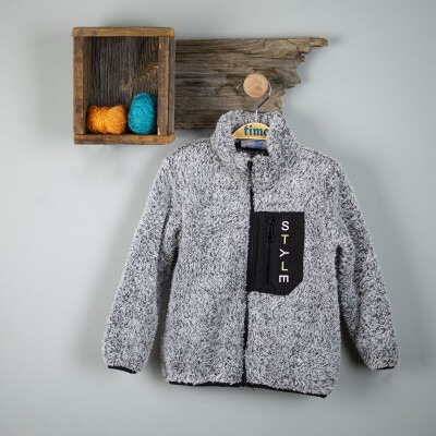 Wholesale Boys Fleece Coat 2-5Y Timo 1018-T3EDÜ014237322 - Timo (1)
