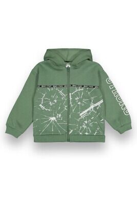 Wholesale Boys Hooded Cardigan 10-13Y Tuffy 1099-7156 - Tuffy (1)