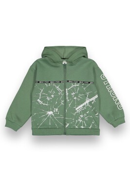 Wholesale Boys Hooded Cardigan 6-9Y Tuffy 1099-7118 - Tuffy (1)