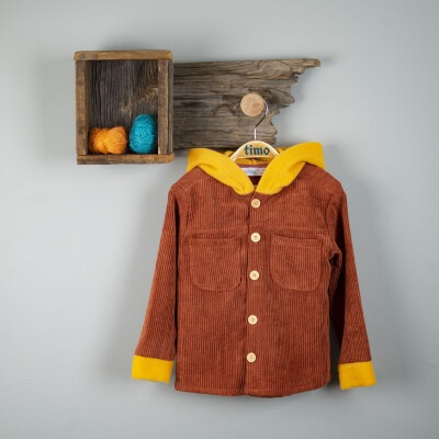 Wholesale Boys Hooded Jacket 2-5Y Timo 1018-T3EDÜ012224752 - Timo (1)