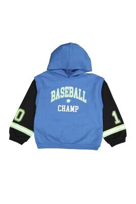 Wholesale Boys Hooded Sweatshirt 10-13Y Tuffy 1099-7154 Indigo