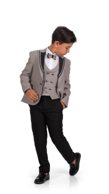Wholesale Boys Jacket, Shirt and Pants Set 7-10Y Messy 1037-5801 - Messy (1)