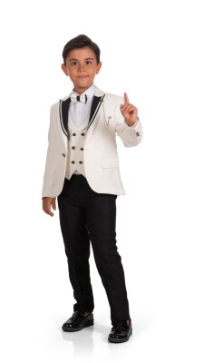 Wholesale Boys Jacket, Shirt and Pants Set 7-10Y Messy 1037-5801 - Messy
