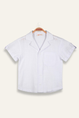 Wholesale Boys Linen Shirt 1-14Y Zeyland 1070-251Z3KTN84 - Zeyland