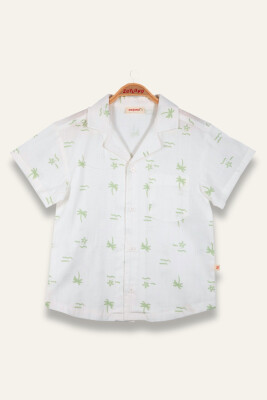 Wholesale Boys Linen Shirt 1-14Y Zeyland 1070-251Z3KTN85D - Zeyland