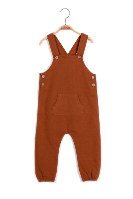 Wholesale Boys Overalls with Pocket 1-7Y Zeyland 1070-232Z1ALH46 Cinnamon Color