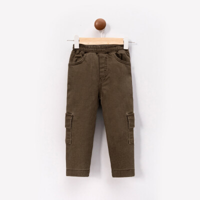 Wholesale Boys' Pants 2-6Y Cumino 1014-CMN3592 Brown