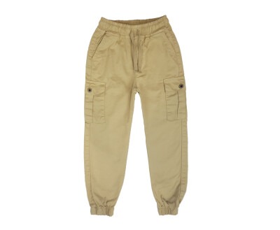 Wholesale Boys Pants 3-8Y Lemon 1015-8700-R100-3-8 Beige
