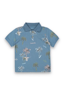 Wholesale Boys Patterned T-Shirt 10-13Y Tuffy 1099-8157 - Tuffy (1)