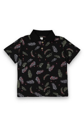 Wholesale Boys Patterned T-Shirt 10-13Y Tuffy 1099-8160 - Tuffy (1)