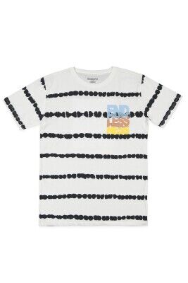 Wholesale Boys Patterned T-shirt 13-16Y Divonette 1023-7549-5 - Divonette