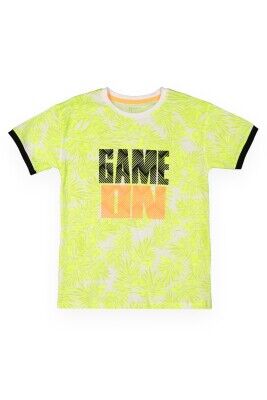 Wholesale Boys Patterned T-Shirt 9-12Y Divonette 1023-9753-4 - Divonette (1)