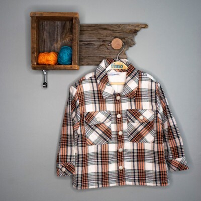 Wholesale Boys Plaid Shirt 2-5Y Timo 1018-T3EDÜ014239142 - Timo (1)