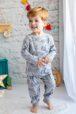 Wholesale Boys Printed Pajamas Set 1-7Y Zeyland 1070-02Z1PJM358 - Zeyland